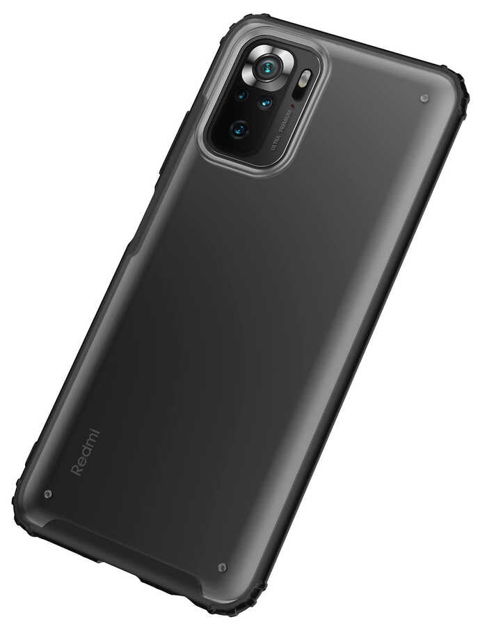 Xiaomi Redmi Note 10 Kılıf Zore Volks Kapak Kırmızı