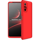 Xiaomi Redmi Note 10 Pro Kılıf Zore Ays Kapak Kırmızı