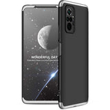Xiaomi Redmi Note 10 Pro Kılıf Zore Ays Kapak Siyah-Gri