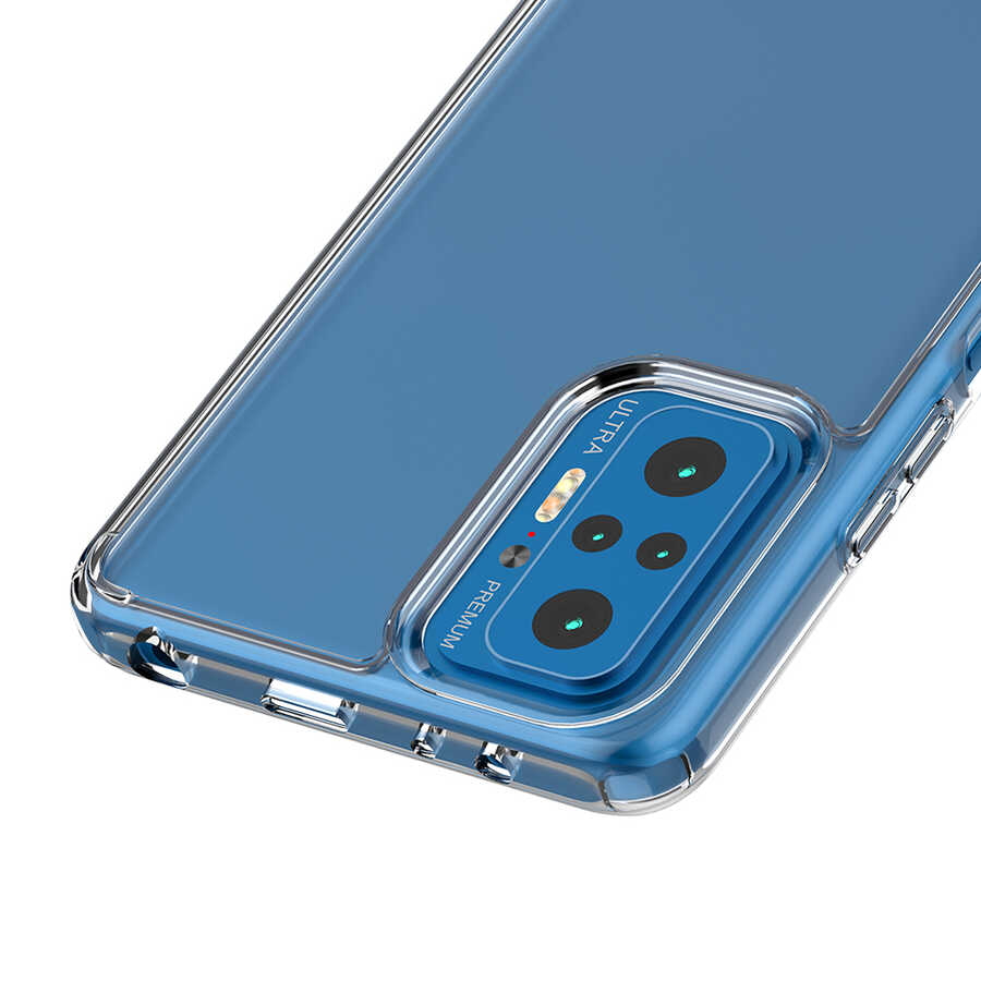 Xiaomi Redmi Note 10 Pro Kılıf Zore Coss Kapak Renksiz