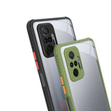 Xiaomi Redmi Note 10 Pro Kılıf Zore Kaff Kapak Koyu Yeşil