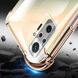 Xiaomi Redmi Note 10 Pro Kılıf Zore Kamera Korumalı Nitro Anti Shock Silikon Renksiz