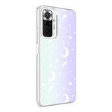 Xiaomi Redmi Note 10 Pro Kılıf Zore M-Blue Desenli Kapak Cow No2