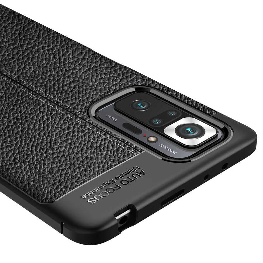Xiaomi Redmi Note 10 Pro Kılıf Zore Niss Silikon Kapak Kırmızı