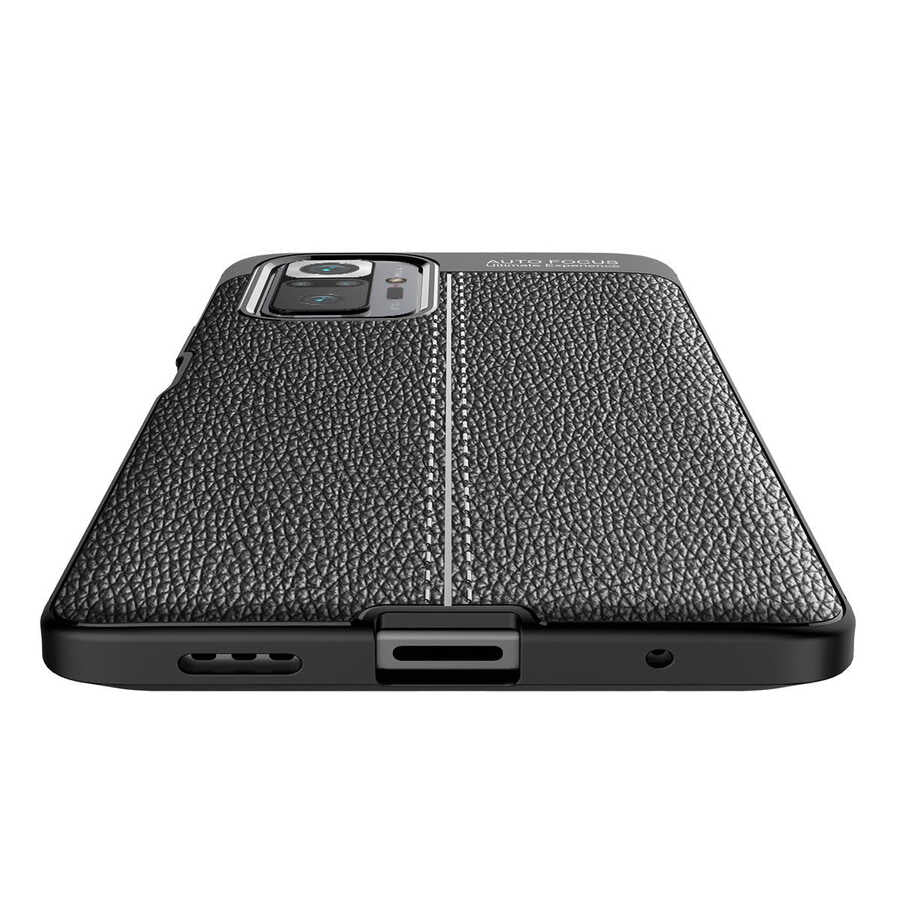 Xiaomi Redmi Note 10 Pro Kılıf Zore Niss Silikon Kapak Kırmızı