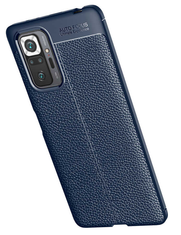 Xiaomi Redmi Note 10 Pro Kılıf Zore Niss Silikon Kapak Kırmızı