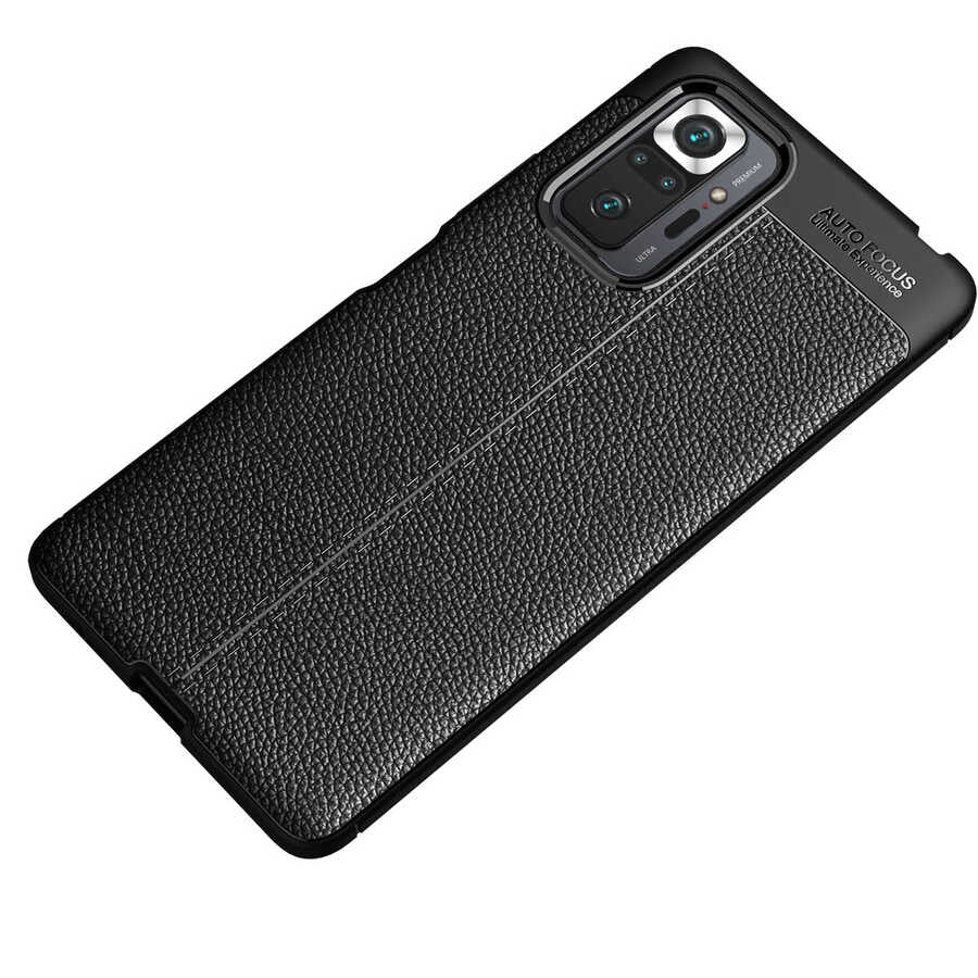 Xiaomi Redmi Note 10 Pro Kılıf Zore Niss Silikon Kapak Kırmızı