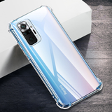 Xiaomi Redmi Note 10 Pro Kılıf Zore Nitro Anti Shock Silikon Renksiz