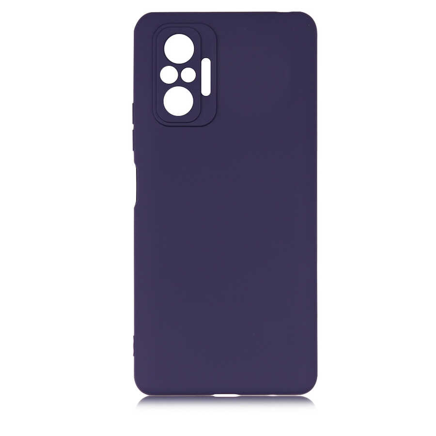 Xiaomi Redmi Note 10 Pro Kılıf Zore Premier Silikon Kapak Mürdüm