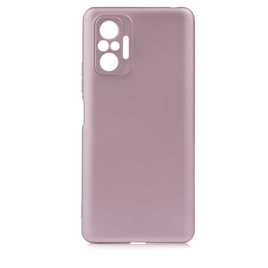 Xiaomi Redmi Note 10 Pro Kılıf Zore Premier Silikon Kapak Rose Gold
