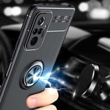 Xiaomi Redmi Note 10 Pro Kılıf Zore Ravel Silikon Kapak Siyah