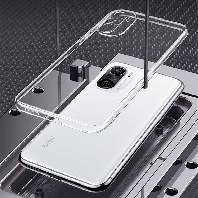 Xiaomi Redmi Note 10 Pro Kılıf Zore Süper Silikon Kapak Renksiz