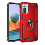 Xiaomi Redmi Note 10 Pro Kılıf Zore Vega Kapak Kırmızı