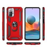 Xiaomi Redmi Note 10 Pro Kılıf Zore Vega Kapak Kırmızı