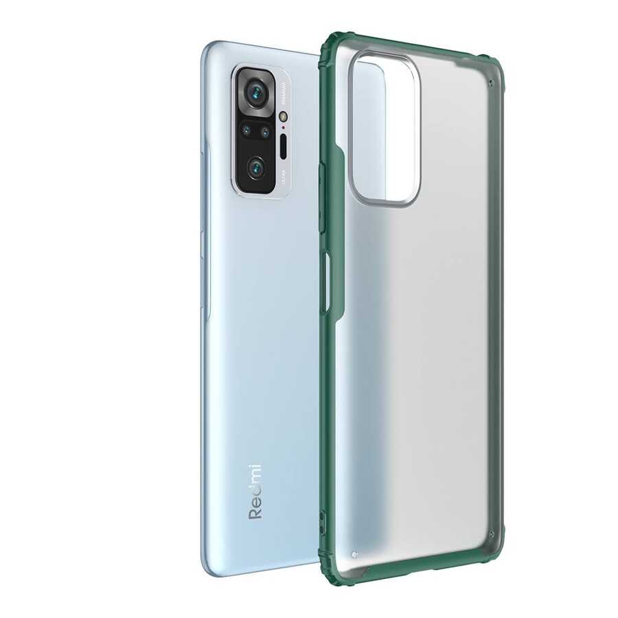 Xiaomi Redmi Note 10 Pro Kılıf Zore Volks Kapak Lacivert