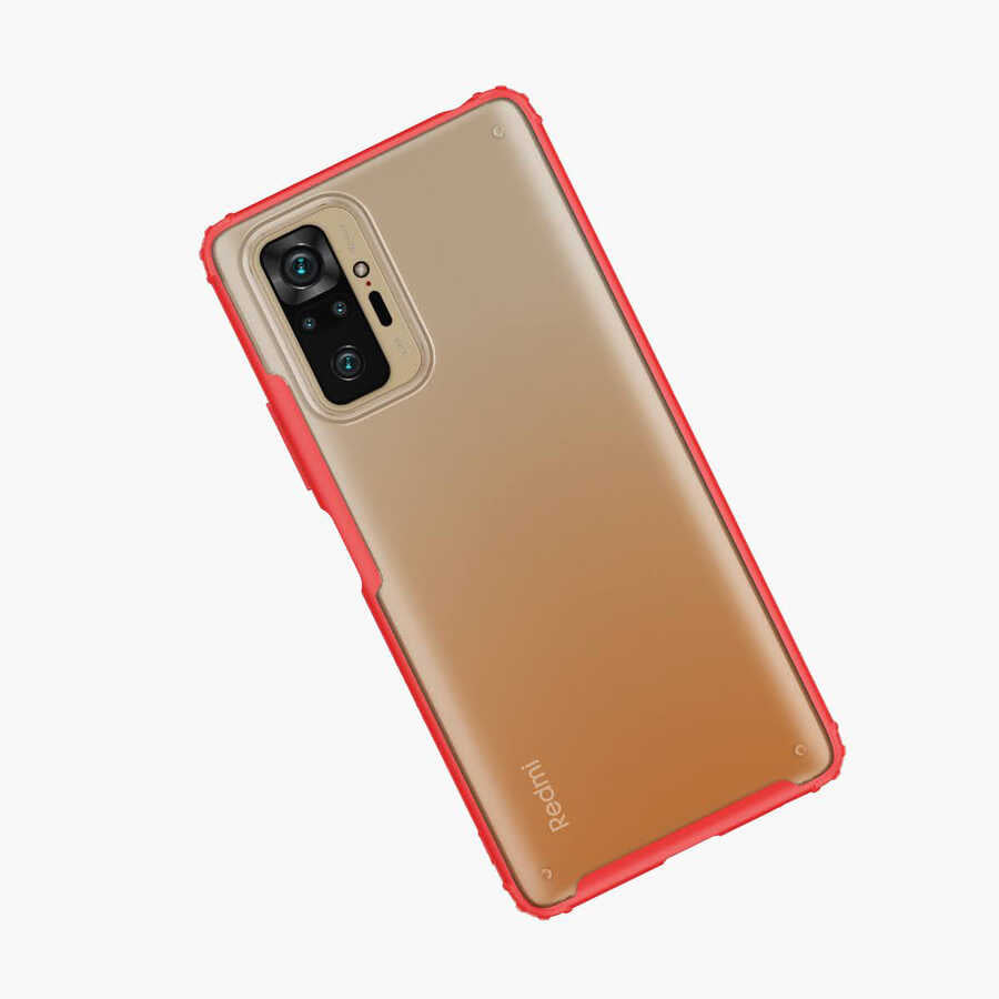 Xiaomi Redmi Note 10 Pro Kılıf Zore Volks Kapak Siyah