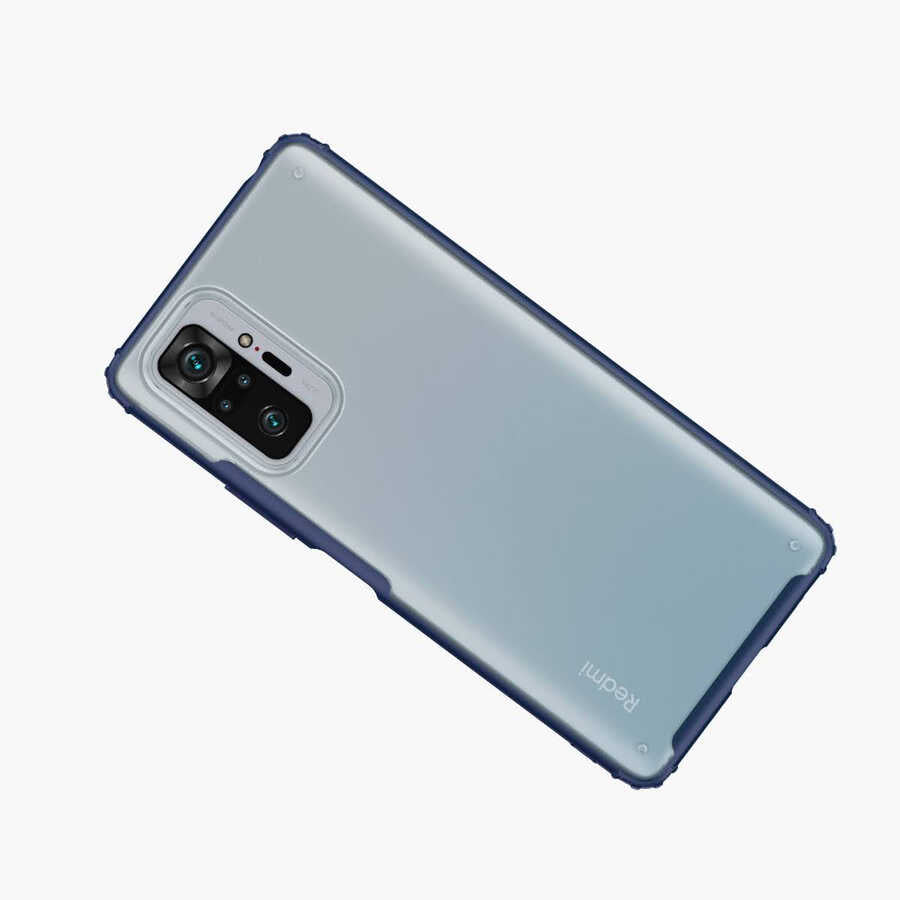 Xiaomi Redmi Note 10 Pro Kılıf Zore Volks Kapak Siyah