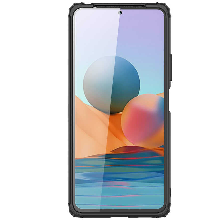 Xiaomi Redmi Note 10 Pro Kılıf Zore Volks Kapak Kırmızı
