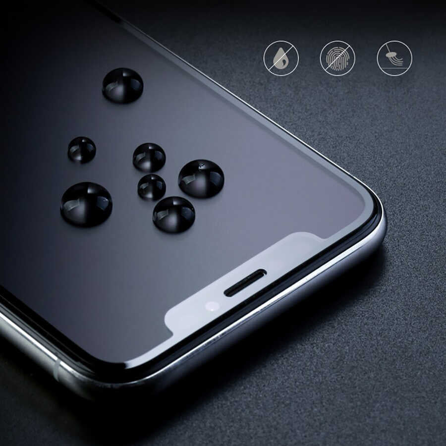 Xiaomi Redmi Note 10S Davin Mat Seramik Ekran Koruyucu Siyah