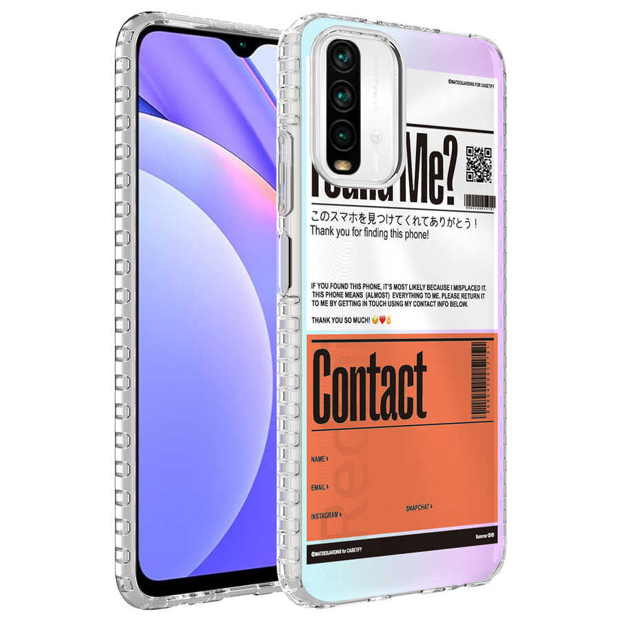 Xiaomi Redmi Note 10S Kılıf Airbag Kenarlı Renkli Desenli Silikon Zore Elegans Kapak NO6