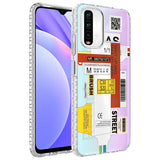 Xiaomi Redmi Note 10S Kılıf Airbag Kenarlı Renkli Desenli Silikon Zore Elegans Kapak NO2