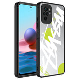 Xiaomi Redmi Note 10S Kılıf Aynalı Desenli Kamera Korumalı Parlak Zore Mirror Kapak Süper Anne