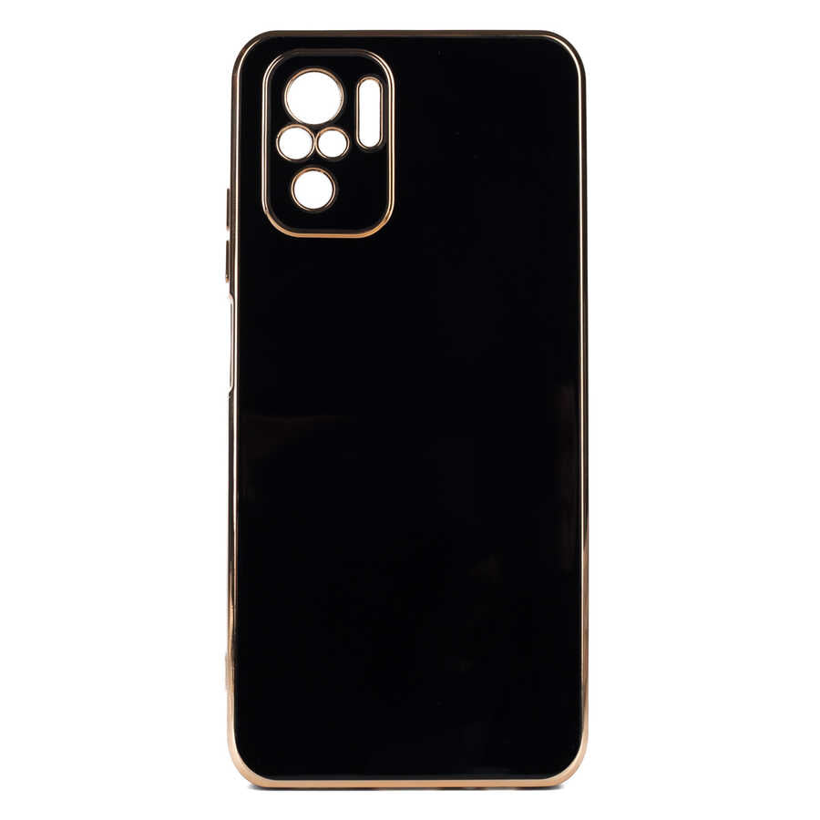 Xiaomi Redmi Note 10S Kılıf Zore Bark Kapak Siyah