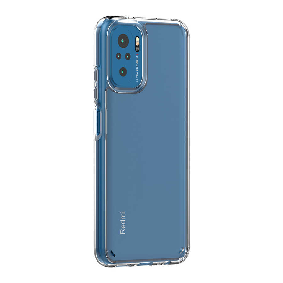 Xiaomi Redmi Note 10S Kılıf Zore Coss Kapak Renksiz