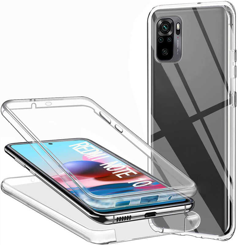 Xiaomi Redmi Note 10S Kılıf Zore Enjoy Kapak Renksiz