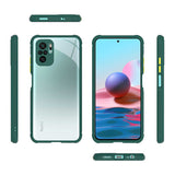 Xiaomi Redmi Note 10S Kılıf Zore Kaff Kapak Lacivert