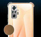 Xiaomi Redmi Note 10S Kılıf Zore Kamera Korumalı Nitro Anti Shock Silikon Renksiz