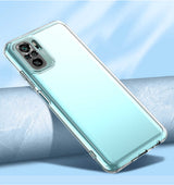 Xiaomi Redmi Note 10S Kılıf Zore Kamera Korumalı Süper Silikon Kapak Renksiz