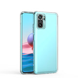Xiaomi Redmi Note 10S Kılıf Zore Kamera Korumalı Süper Silikon Kapak Renksiz