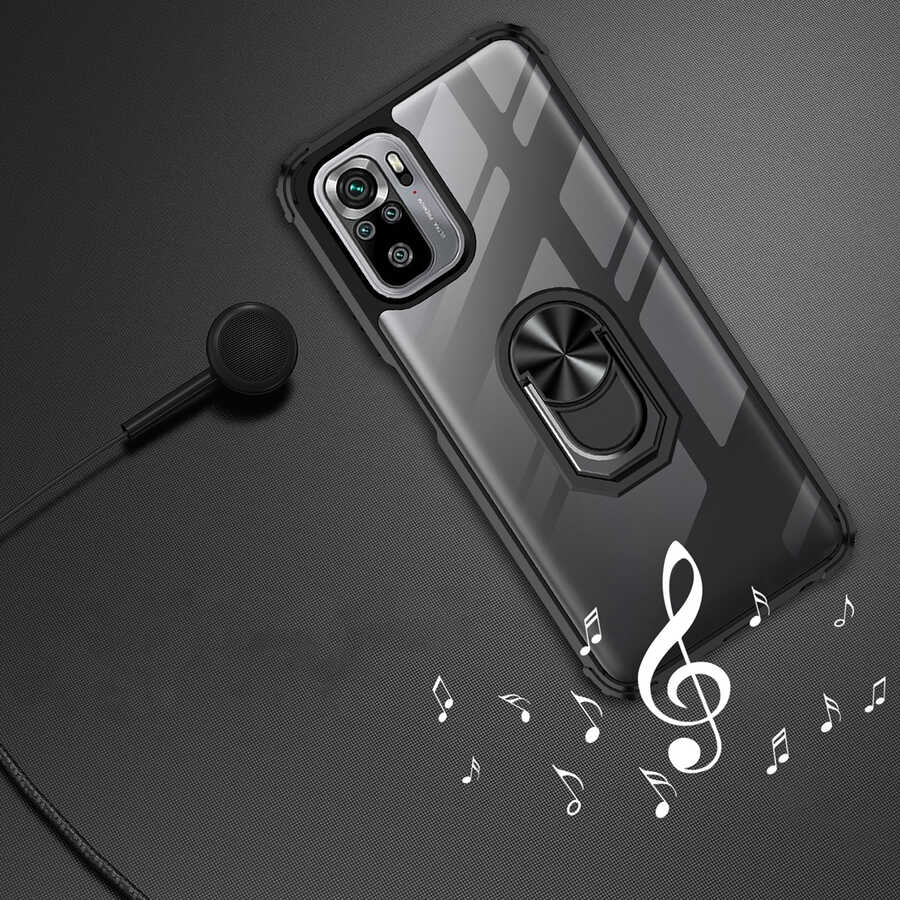 Xiaomi Redmi Note 10S Kılıf Zore Mola Kapak Lacivert