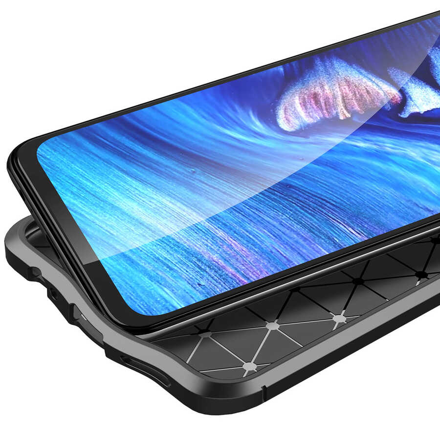 Xiaomi Redmi Note 10S Kılıf Zore Niss Silikon Kapak Lacivert