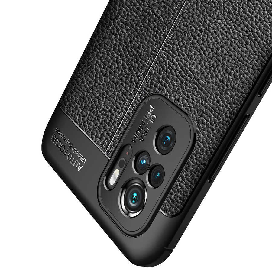 Xiaomi Redmi Note 10S Kılıf Zore Niss Silikon Kapak Lacivert