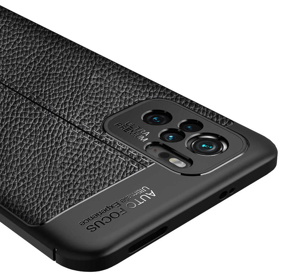Xiaomi Redmi Note 10S Kılıf Zore Niss Silikon Kapak Siyah