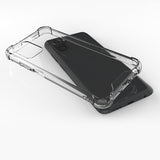 Xiaomi Redmi Note 10S Kılıf Zore Nitro Anti Shock Silikon Renksiz