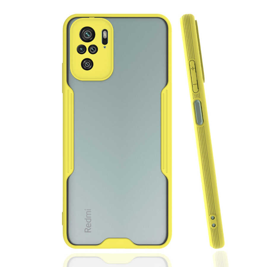 Xiaomi Redmi Note 10S Kılıf Zore Parfe Kapak Mavi