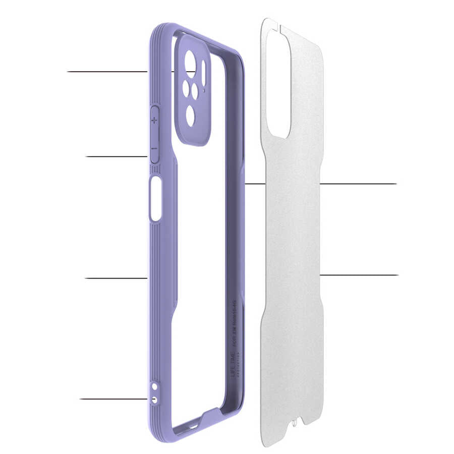 Xiaomi Redmi Note 10S Kılıf Zore Parfe Kapak Koyu Yeşil