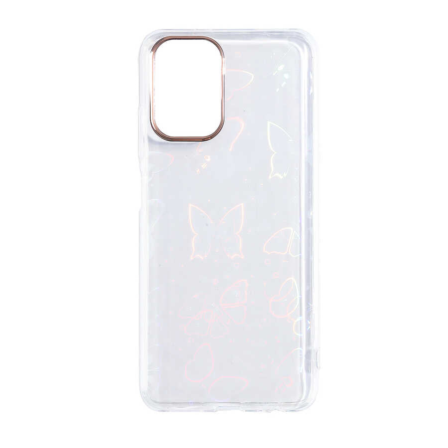 Xiaomi Redmi Note 10S Kılıf Zore Sidney Desenli Sert Kapak Heart No1
