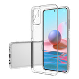 Xiaomi Redmi Note 10S Kılıf Zore Süper Silikon Kapak Renksiz