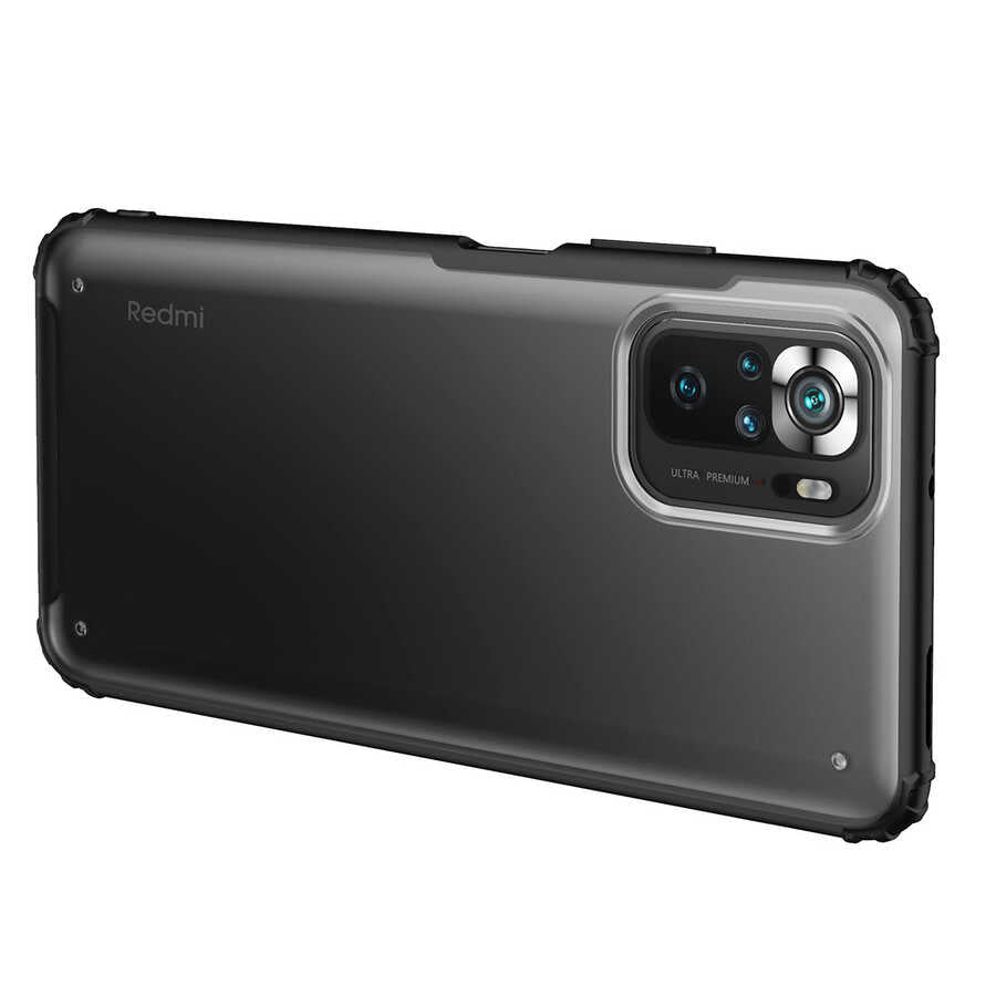 Xiaomi Redmi Note 10S Kılıf Zore Volks Kapak Kırmızı