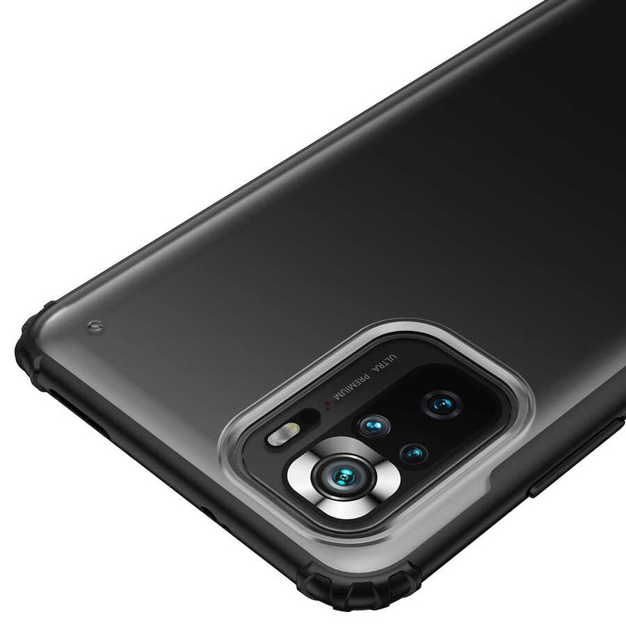 Xiaomi Redmi Note 10S Kılıf Zore Volks Kapak Kırmızı
