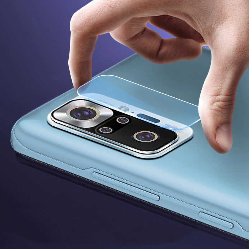 Xiaomi Redmi Note 10S Zore Nano Kamera Koruyucu Renksiz