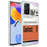 Xiaomi Redmi Note 11 Global Kılıf Airbag Kenarlı Renkli Desenli Silikon Zore Elegans Kapak NO6
