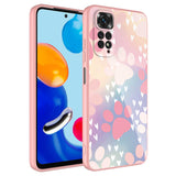 Xiaomi Redmi Note 11 Global Kılıf Kamera Korumalı Desenli Sert Silikon Zore Epoksi Kapak NO4