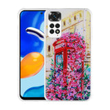 Xiaomi Redmi Note 11 Global Kılıf Simli Desenli Kamera Korumalı Parlak Zore Popy Kapak Kulübe