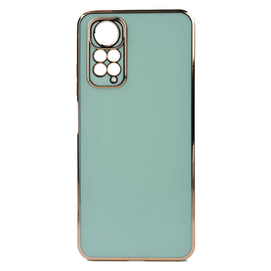 Xiaomi Redmi Note 11 Global Kılıf Zore Bark Kapak Açık Yeşil