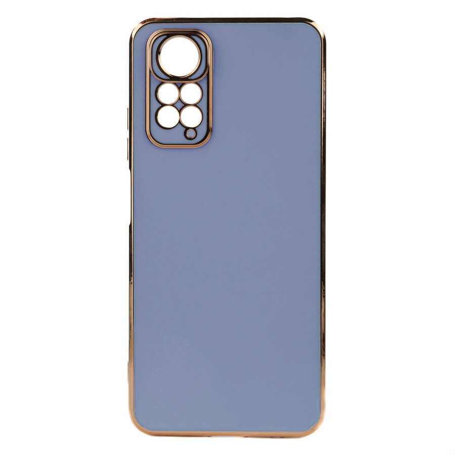 Xiaomi Redmi Note 11 Global Kılıf Zore Bark Kapak Mavi Açık